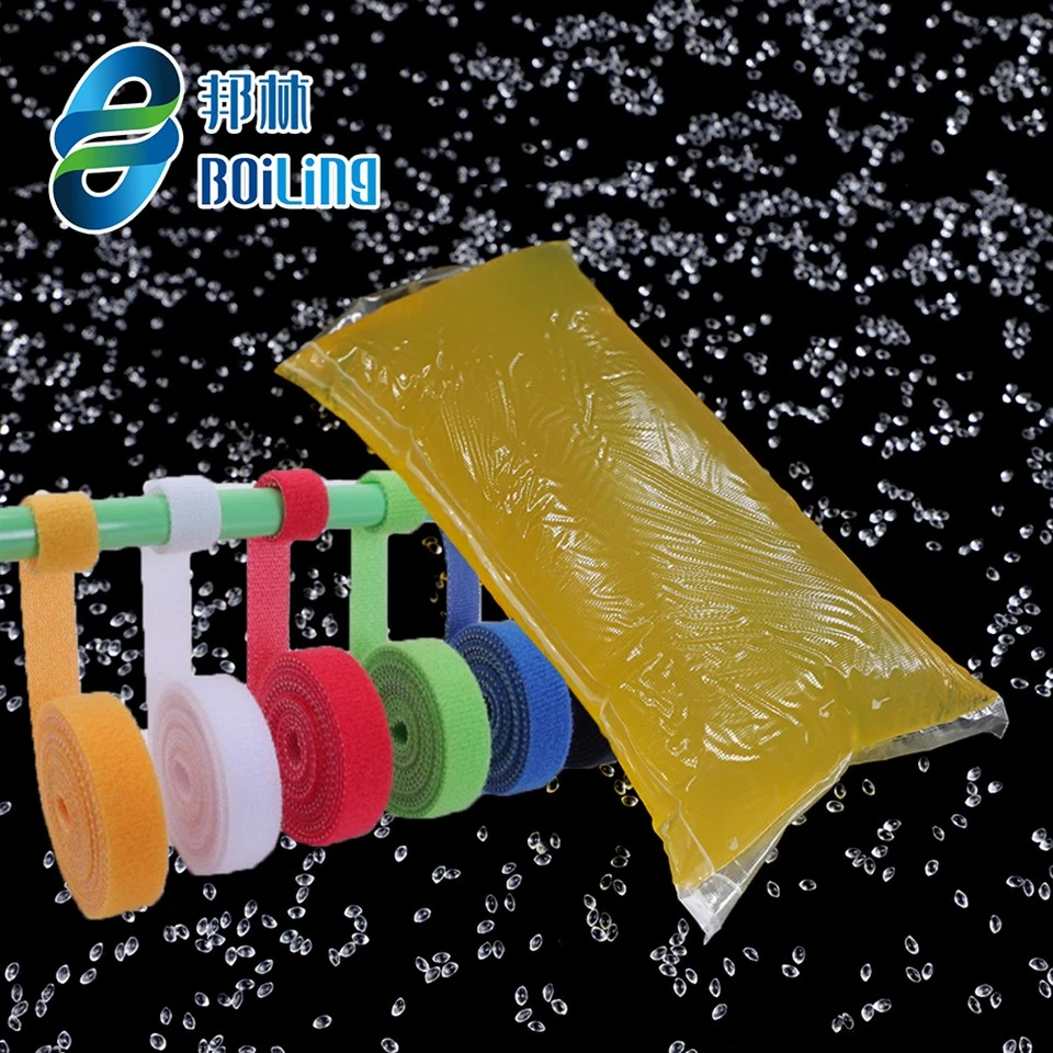 Khai thác keo nóng chảy cố định Velcro
